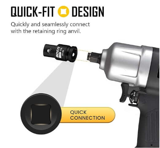 BOENTools 1/2"F x 3/4"M Impact Socket Adapter - BOEN