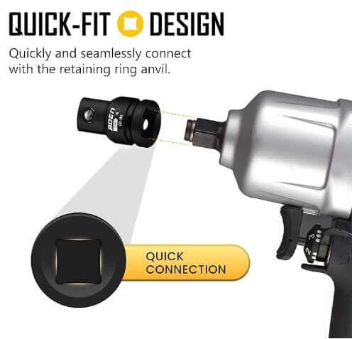 BOENTools 3/4"F x 1"M Impact Socket Adapter - BOEN