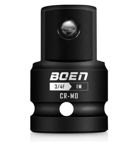 BOENTools 3/4"F x 1"M Impact Socket Adapter - BOEN