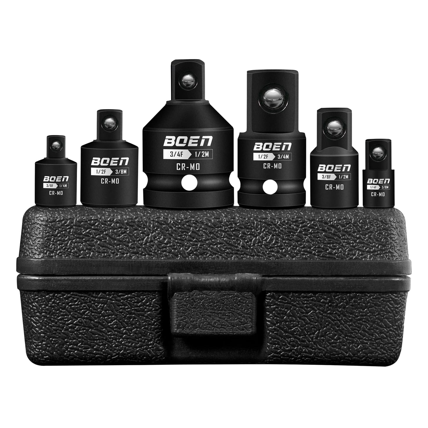 BOENTools 8Pc Impact Socket Adapter/Reducer Set - BOEN