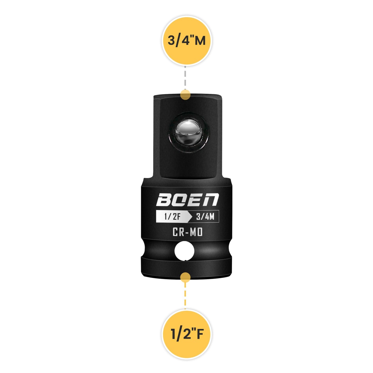 BOENTools Impact Socket Adapter for Driver Conversions - BOEN