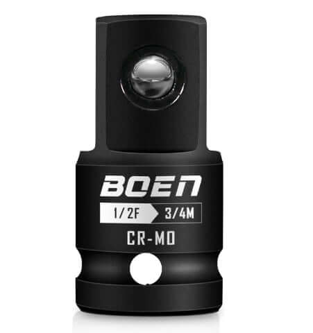 BOENTools 1/2"F x 3/4"M Impact Socket Adapter - BOEN