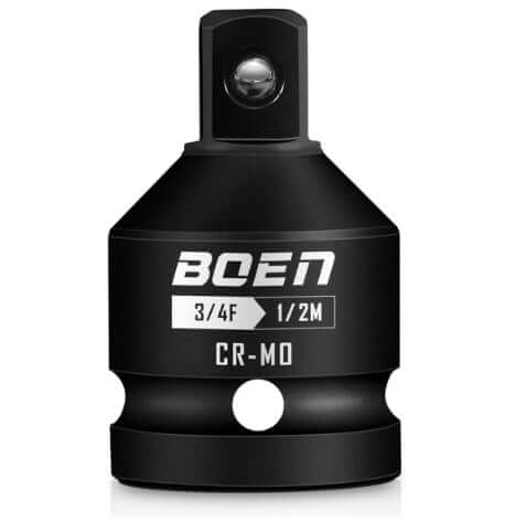 BOENTools 3/4"F x 1/2"M Impact Socket Adapter - BOEN