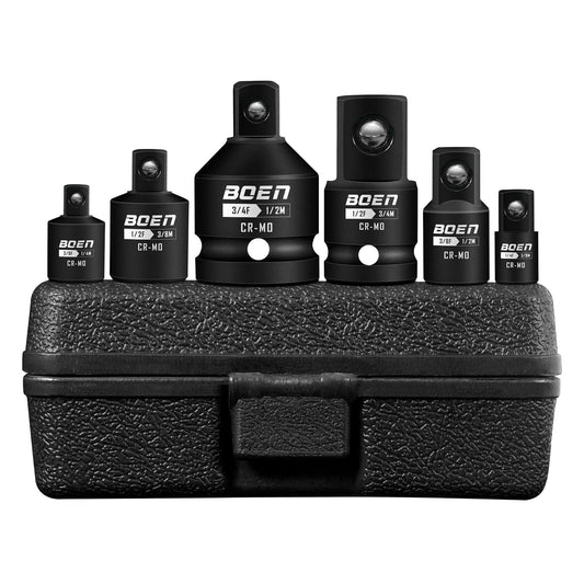BOENTools 6Pc Impact Socket Adapter Set - BOEN